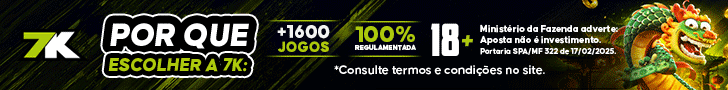7K Bet - Plataforma 100% regulamentada